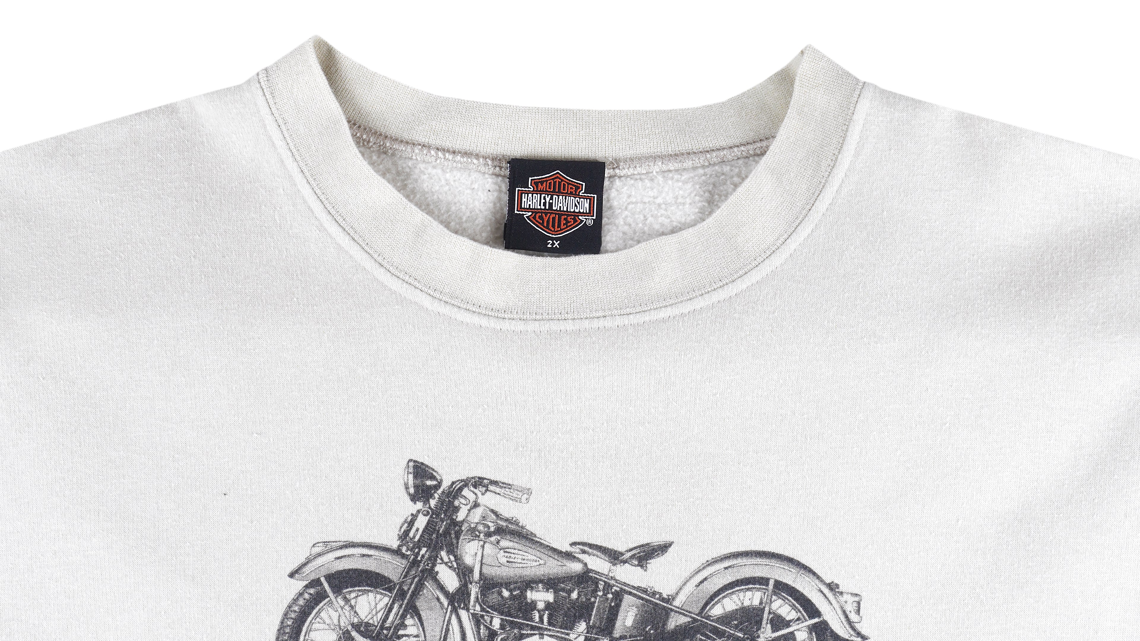 Harley Davidson - El Paso, Texas Spell-Out Sweatshirt 2004 XX-Large Vintage Retro