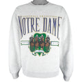 NCAA (Galt Sand) - Notre Dame Fighting Irish Sweatshirt 1990s Large Vintage Retro