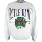 NCAA (Galt Sand) - Notre Dame Fighting Irish Sweatshirt 1990s Large Vintage Retro