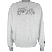 Champion  - Dallas Cowboys Crew Neck Sweatshirt 1990s X-Large Vintage Retro Football