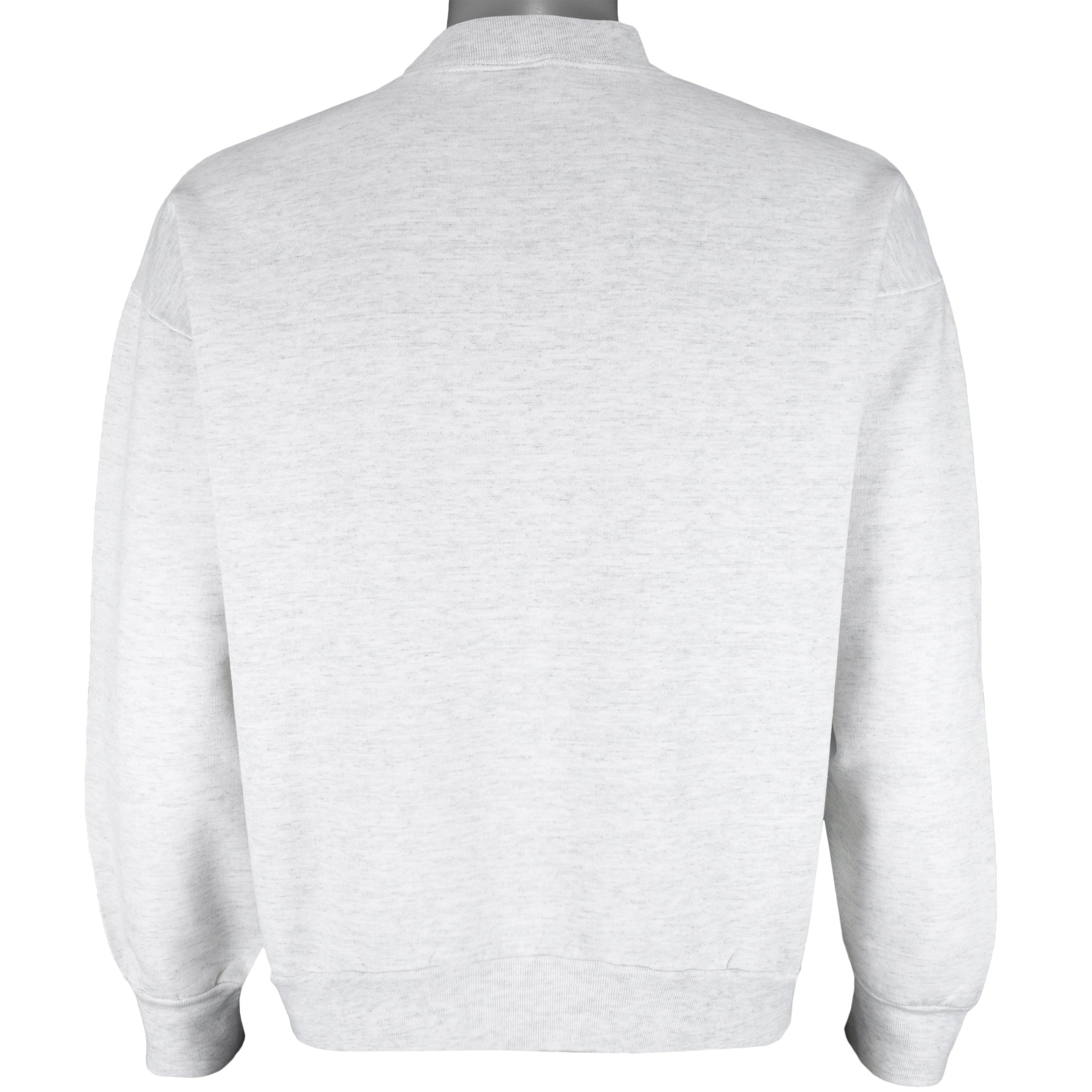 Vintage - Masks Of Northwest Coast Crew Neck Sweatshirt 1990s X-Large Vintage Retro
