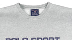 Ralph Lauren (Polo Sport) - Grey Spell-Out Sweatshirt 1990s X-Large Vintage Retro