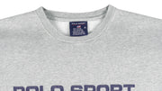 Ralph Lauren (Polo Sport) - Grey Spell-Out Sweatshirt 1990s X-Large Vintage Retro