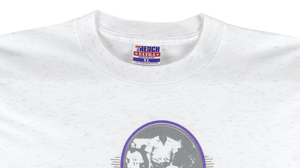 MLB (Trench) - Colorado Rockies T-Shirt 1992 X-Large Vintage Retro Baseball