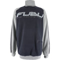 FUBU - Black Spell-Out Turtleneck Sweatshirt 1990s XX-Large Vintage Retro