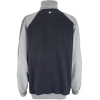 FUBU - Black Spell-Out Turtleneck Sweatshirt 1990s XX-Large Vintage Retro