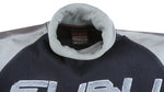FUBU - Black Spell-Out Turtleneck Sweatshirt 1990s XX-Large Vintage Retro