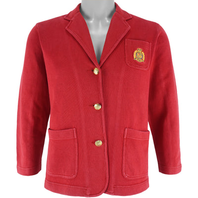 Ralph Lauren - Red Button-Up Jacket Medium