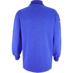 Ralph Lauren - Blue RL Polo Sport Turtleneck Sweatshirt 1990s Large Vintage Retro