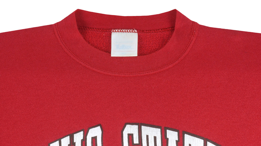 NCAA (Tultex) - Ohio State Spell-Out Sweatshirt 1990s Large Vintage Retro