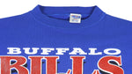 NFL (Trench) - Buffalo Bills Crew Neck Sweatshirt 1990 Medium Vintage Retro