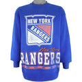 NHL (Salem) - New York Rangers Sweatshirt 1990s Large Vintage Retro Hockey