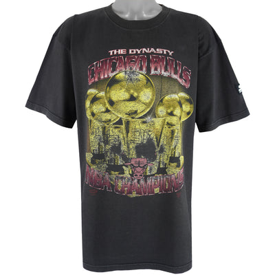 Starter - The Dynasty Chicago Bulls Champions T-Shirt 1990s X-Large