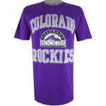 MLB (Competitor) - Colorado Rockies T-Shirt 1996 Large