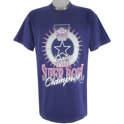 NFL - Dallas Cowboys Super Bowl XXVII Spell-Out T-Shirt 1993 X-Large
