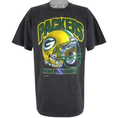 NFL (Salem) - Green Bay Packers Helmet T-Shirt 1993 X-Large
