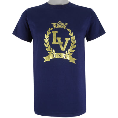 Vintage (Tultex) - Las Vegas Spell-Out T-Shirt 1990s Large