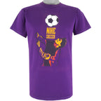 Nike - Grey Tag Nike Soccer Spell-Out T-Shirt 1990s X-Large Vintage Retro