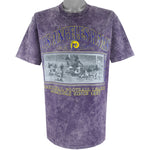 NFL (Nutmeg) - Los Angeles Rams Spell-Out T-Shirt 1937 Large Vintage Retro Football