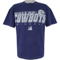 NFL (Riddell) - Dallas Cowboys Spell-Out T-Shirt 1996 X-Large Vintage Retro Football