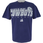 NFL (Riddell) - Dallas Cowboys Spell-Out T-Shirt 1996 X-Large Vintage Retro Football