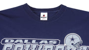 NFL (Riddell) - Dallas Cowboys Spell-Out T-Shirt 1996 X-Large Vintage Retro Football