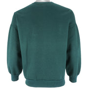 Vintage (Quality Goods) - Green Canada Sweatshirt 1990s Medium Vintage Retro