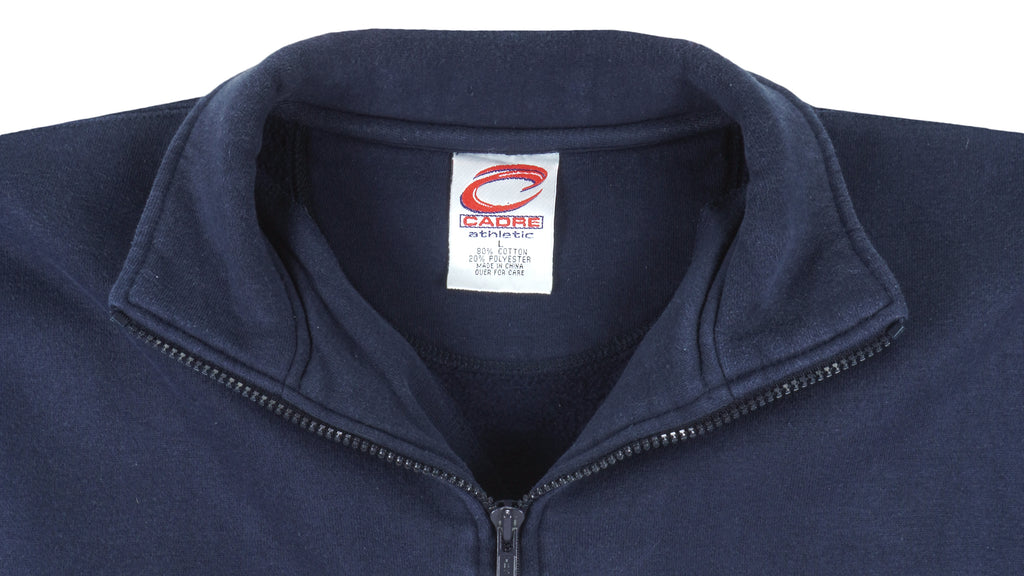 NFL (Cadre Athletic) - Chicago Bears 1/4 Zip Sweatshirt 1990s Large Vintage Retro Football