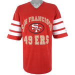 NFL (Logo 7) - San Francisco 49ers Football Jersey 1990s X-Large Vintage Retro Football