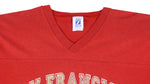 NFL (Logo 7) - San Francisco 49ers Football Jersey 1990s X-Large Vintage Retro Football