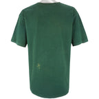 NCAA (Nutmeg) - Miami Hurricane Spell-Out T-shirt 1990s Large Vintage Retro Football College