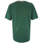 NCAA (Nutmeg) - Miami Hurricane Spell-Out T-shirt 1990s Large Vintage Retro Football College