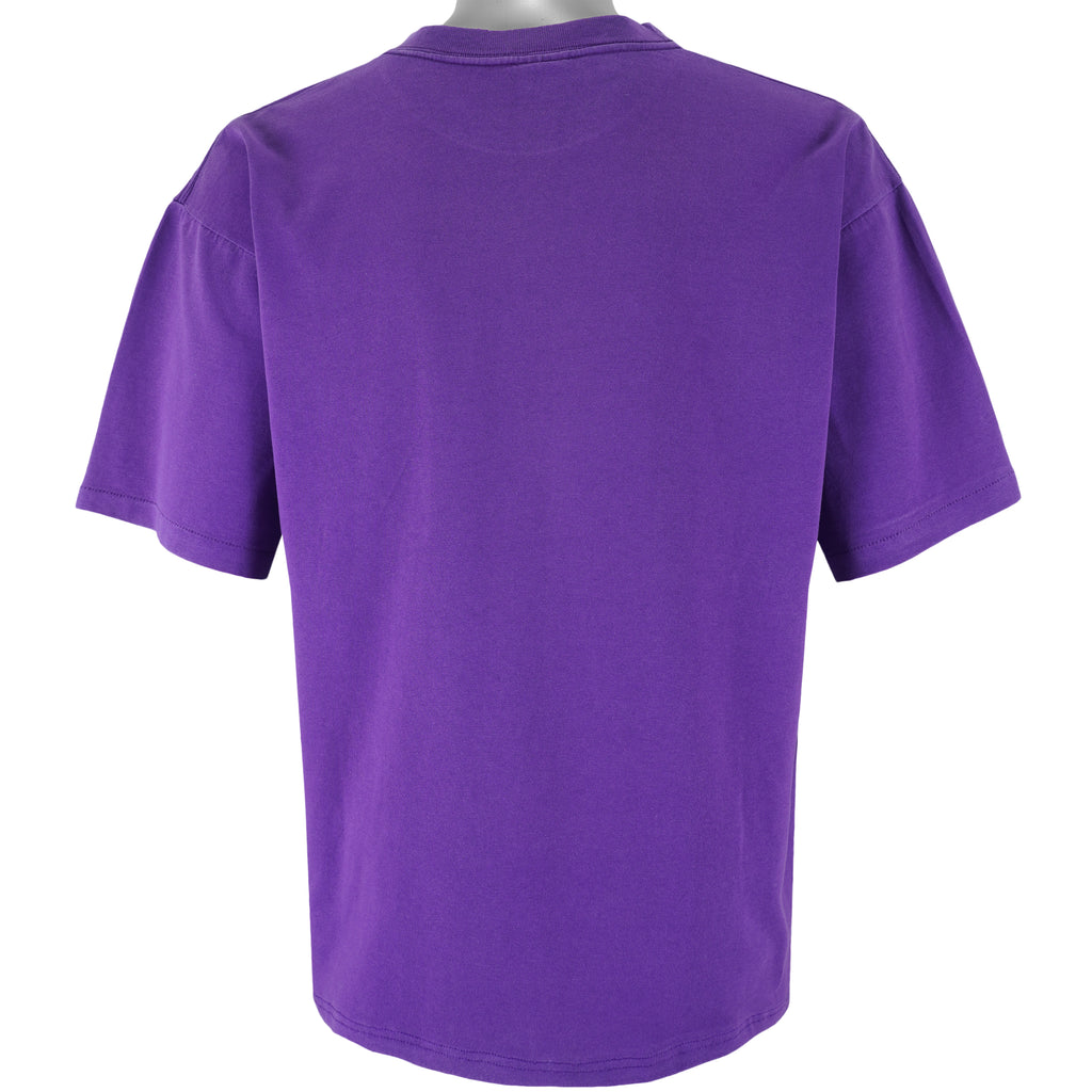 NBA (Salem) - Purple Phoenix Sun T-Shirt 1990s X-Large Vintage Retro Basketball