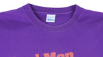 NBA (Salem) - Purple Phoenix Sun T-Shirt 1990s X-Large Vintage Retro Basketball