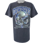 NFL (Salem) - Dallas Cowboys Spell-Out T-Shirt 1992 X-Large Vintage Retro Football