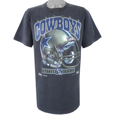 NFL (Salem) - Dallas Cowboys Helmet T-Shirt 1992 X-Large