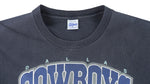 NFL (Salem) - Dallas Cowboys Spell-Out T-Shirt 1992 X-Large Vintage Retro Football