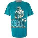 NFL (Salem) - Miami Dolphins, Dan Marino T-Shirt 1995 X-Large