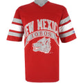 NCAA (Logo 7) - New Mexico Lobos Spell-Out Football Jersey 1990s Large Vintage Retro Football