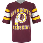 NFL (Logo 7) - Red Washington Redskins Jersey 1990s Medium Vintage Retro Football