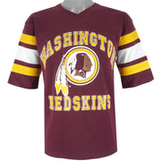 NFL (Logo 7) - Red Washington Redskins Jersey 1990s Medium Vintage Retro Football