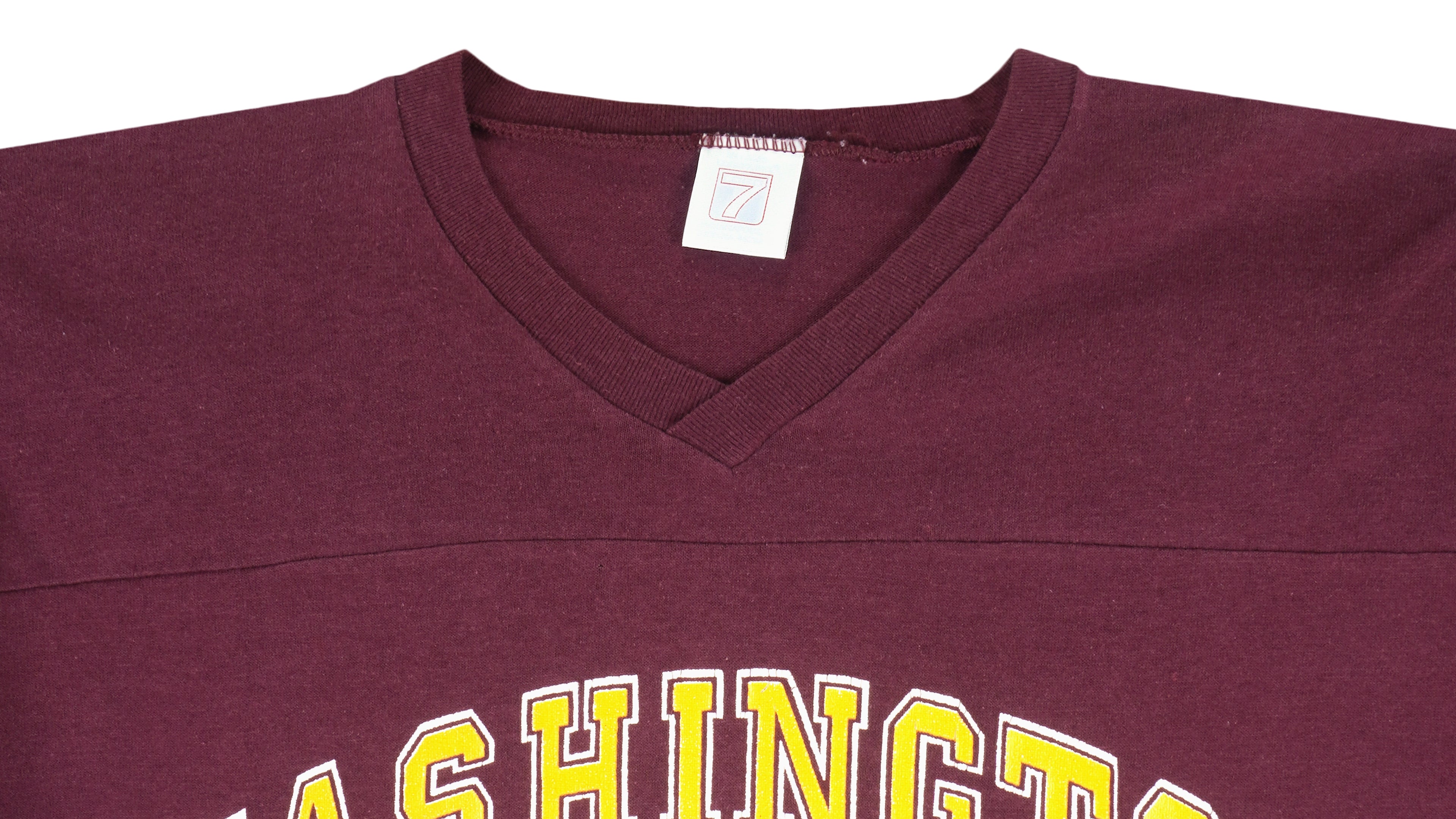 NFL (Logo 7) - Red Washington Redskins Jersey 1990s Medium Vintage Retro Football