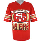NFL - San Francisco 49ers Football Jersey T-Shirt 1990s X-Large Vintage Retro Football