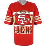 NFL - San Francisco 49ers Football Jersey T-Shirt 1990s X-Large Vintage Retro Football
