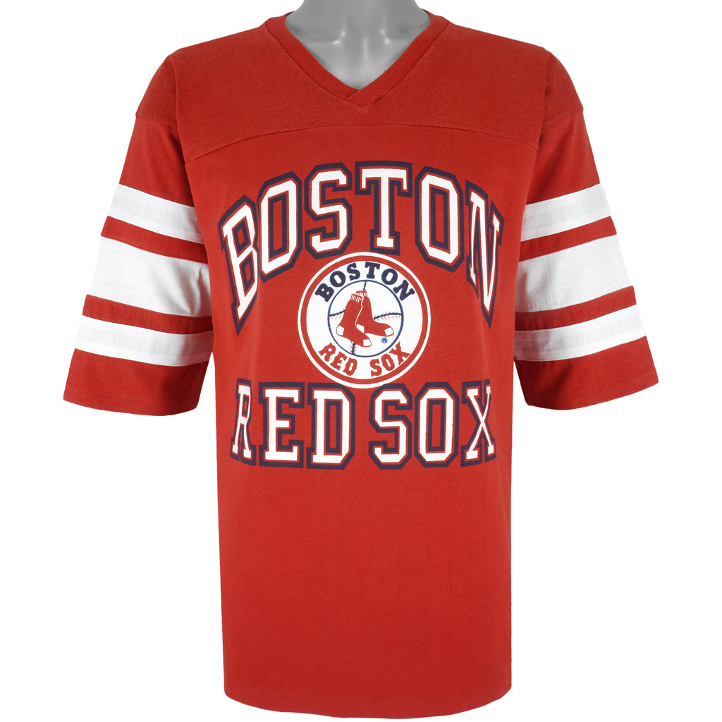 MLB - Boston Red Sox Spell-Out  Jersey 1990s X-Large Vintage Retro Baseball