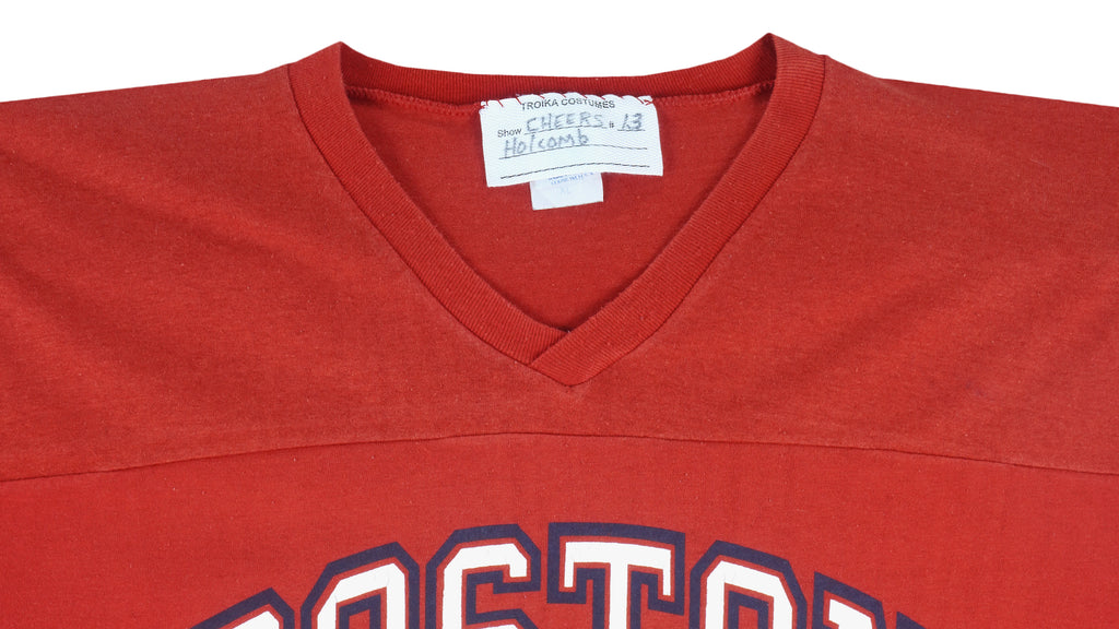 MLB - Boston Red Sox Spell-Out Jersey 1990s X-Large Vintage Retro Baseball