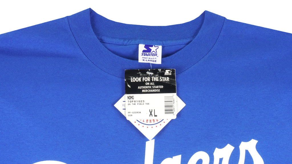 MLB - Los Angeles Dodgers, Nomo #16 Deadstock T-Shirt 1995 X-Large Vintage Retro Baseball