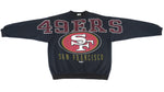 NFL (Riddell) - San Francisco 49ers Crew Neck Sweatshirt 1998 XX-Large Vintage Retro Football