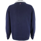 Tommy Hilfiger - 1/4 Zip Embroidered Sweatshirt 1990s Large Vintage Retro