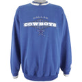 Starter - Dallas Cowboys Embroidered Sweatshirt 1990s X-Large Vintagae Retro Football